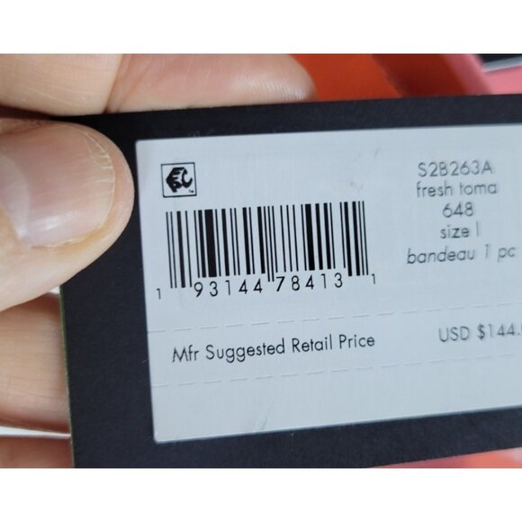 KATE SPADE One Piece Swimsuit Radiant Pink - Size Large New With Tags - Picture 5 of 6